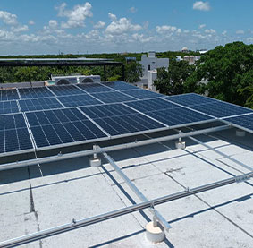 paneles solares en playa del carmen