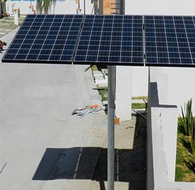 paneles solares en playa del carmen